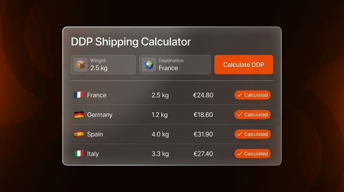 Shipping Calculator