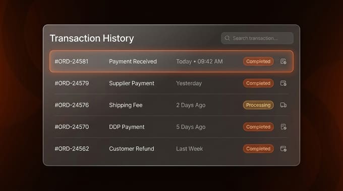 Clear Transaction Page